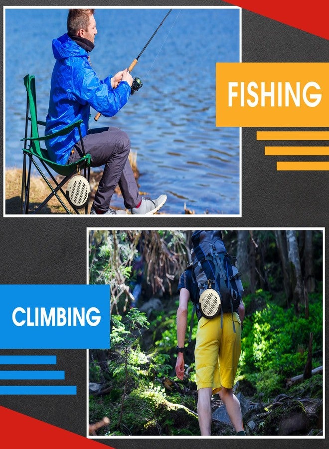 Colingmill 3 Pcs Portable Mosquito Coil Holder Hanging Incense Burner Coils with Hook for Indoor Outdoor Camping Hiking Fishing(Stylish,Gold) - Image 5
